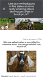 Mobile Screenshot of green-goats.com